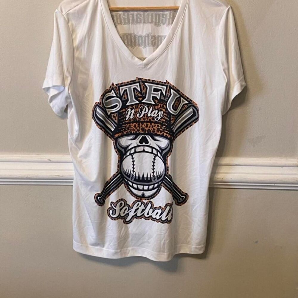 Gildan Women's White T-shirt